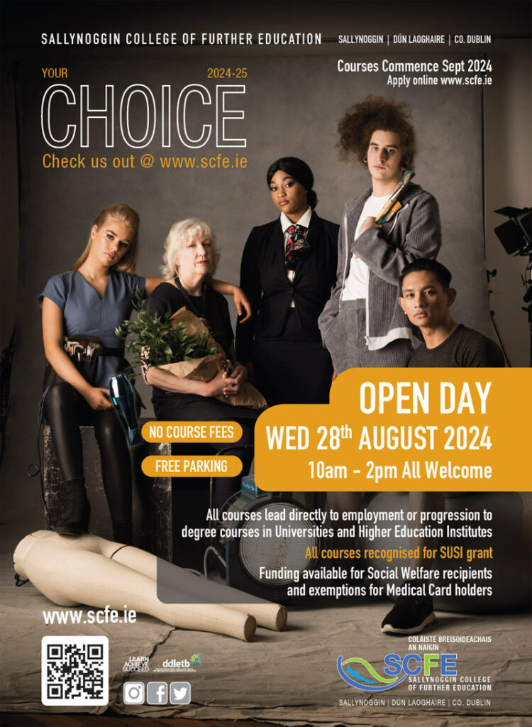 Open day Aug 28th 2024 at SCFE